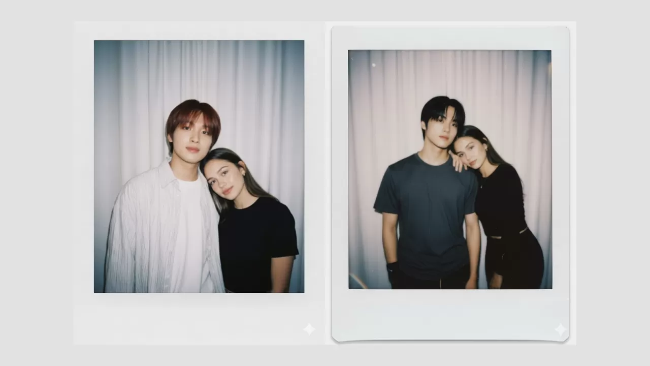 Foto Polaroid AI Bersama Idol KPop